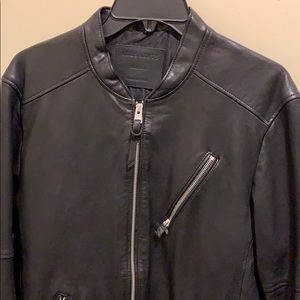 Allsaints bomber leather jacket